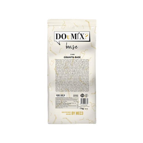 Embalagem DOuMIX? Base sabor a chocolate quente de 1 kg, com ilustrações douradas.